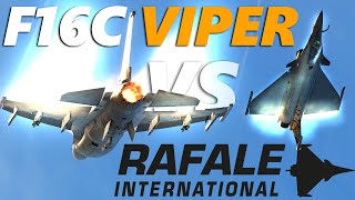 DCS: RAFALE v F16C VIPER DogFight | Growling Sidewinder | Digital Combat Simulator | 4K