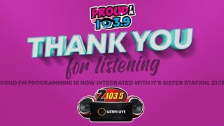 Aircheck // 103.9 Proud FM Proud To Say Gay-bye to Toronto (Final Half-Hour of 103.9 Proud FM)