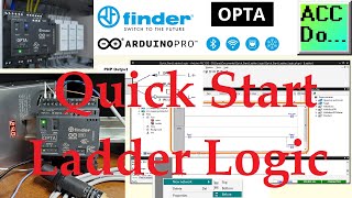 Master Arduino Opta PLC: Your First Ladder Logic in Minutes