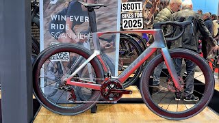 SCOTT Bikes for 2025 new models: Addict RC, Foil RC, Lumen, E-Road, Spark, Scale, Solace \u0026 Patron!