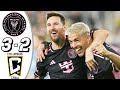 What a freekick 💥 Messi 2 Goals 💥 Inter Miami vs Columbus Crew 3-2- All Goals & Highlights -2024