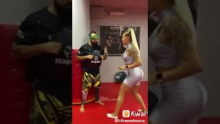 Wrestler girl made trainer cry.. 😢 🤣 behind the scene | funny vedios | gym boys | viral media