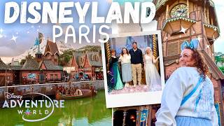 DISNEYLAND PARIS VLOG! ❄️ World Of Frozen, Disney Adventure World Rides, Merch & Regal View Lounge ✨