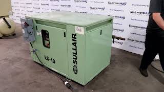 Sullair LS-10A-30H 30HP Rotary Screw Air Compressor