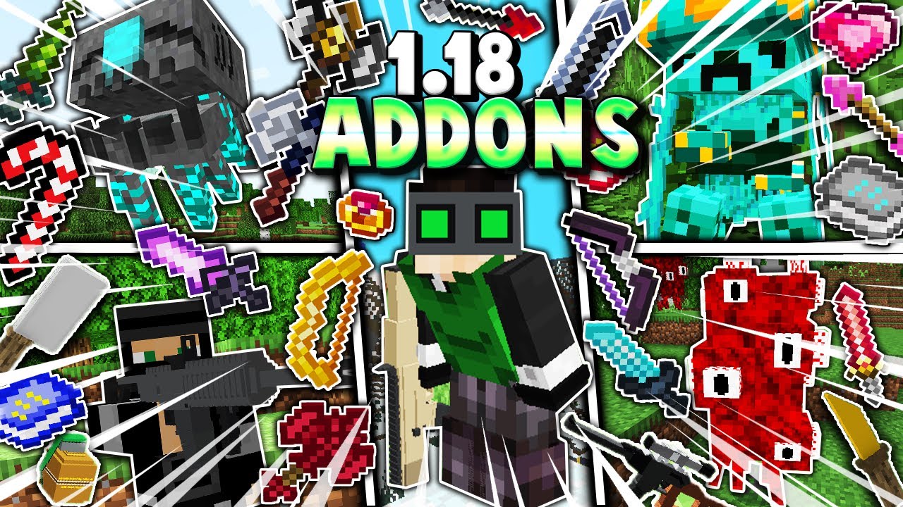 😱TOP 10 MEJORES MODS/ADDONS SURVIVAL Para MINECRAFT PE 1.19 - YouTube