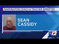 Barrington Christian Academy teacher, coach accused of buying alcohol for student