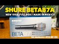 NEW 100% FULLBOX- SHURE BETA87A- MICRO KARAOKE