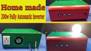 How to make 200w fully automatic Inverter at home |Power Full Inverter- part 2 #inverter #acinverter