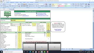 Import Fantasy Baseball Projections to Draft Buddy