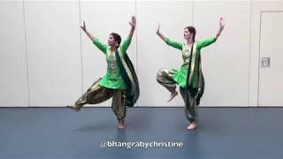 BHANGRA GIDDHA - Nimrat Khaira | Bhangra by Christine | Easy Bhangra choreo | Sabine Singh