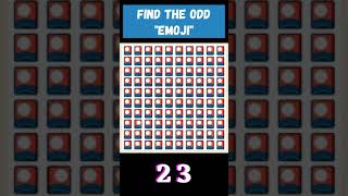 Find The Odd Emoji Out 🔍l Emoji Puzzle #73 | Test Your Eyesight 👀
