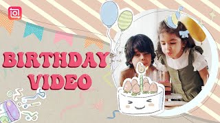 How to Create a Happy Birthday Video with InShot (InShot Tutorial)