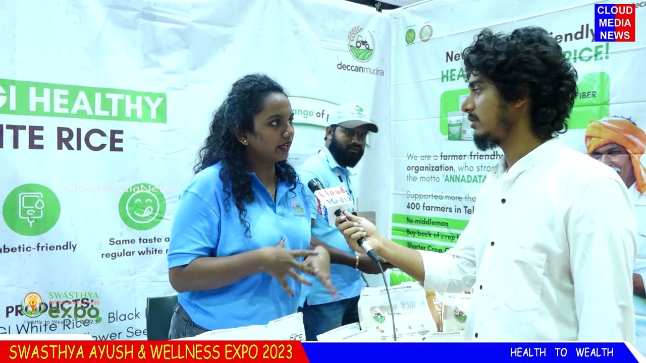 Swasthya Ayush & Wellness Expo 2023 - Stall Deccan Mudra # ...