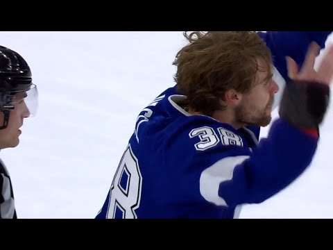 Hagel looks for Barbashev after hit on Cirelli