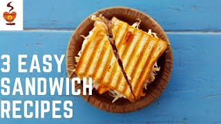 Quick Sandwich Recipes in 15 Min | Easy Breakfast Recipes | Protein Rich | lunch box recipes