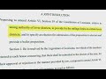 Constitutional amendments explained for upcoming election