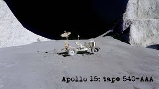 Apollo 15:  Tape 540-AAA