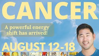 CANCER - You Manifested This! Something HUGE Is Coming. August 12-18 Tarot Horoscope