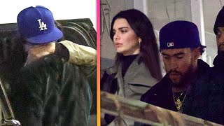 Kendall Jenner and Bad Bunny KISS and HUG After Sushi Date