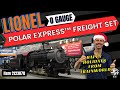 O Scale Lionel Lionchief Polar Express Freight Set