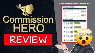 Commission Hero Review 👉 Clickbank Affiliate Marketing \u0026 Facebook Ads