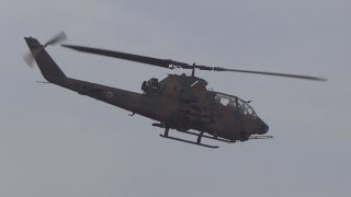 入間基地航空祭2013 AH-1＆OH-1帰投