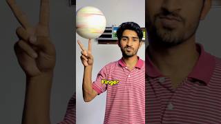 Finger spin Football trick 💥🎉 #shorts