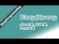 Easy jQuery - Enhance your app with Show, Hide, and Toggle (7)