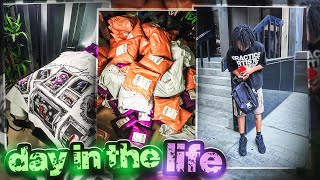 WEEK IN THE LIFE OF A 17 YEAR OLD CLOTHING BRAND OWNER