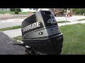 1998 evinrude 40hp 2 stroke outboard motor