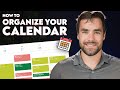 How to Organize Your Calendar - The Ultimate Guide