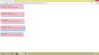 CSS3 Rounded Corners and Box Shadows Example