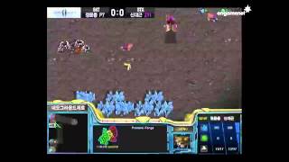 [2012.07.15] SK플래닛 스타2 프로리그 시즌 2 2라운드 22경기 SKT vs STX 전반 1세트 (네오그라운드제로) 정윤종(Protoss) vs 신대근(Zerg)