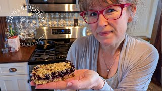 Homemade Blueberry Oatmeal Bars | Simple and Healthy Snack Recipe