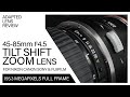 Tilt Shift Zoom Lens for Canon, Nikon, Sony & Fujifilm - 155.3 Megapixel Full Frame Images