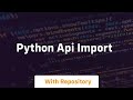 python api import