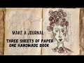 Easy Handmade Blank Book: No Sewing, No Gluing Slit Book