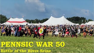 1st Armored Combat for the Battle of the River Seine | Pennsic War 50 (2023)