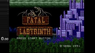 Fatal Labyrinth any% in 19:07 by Plumaglob WORLD RECORD