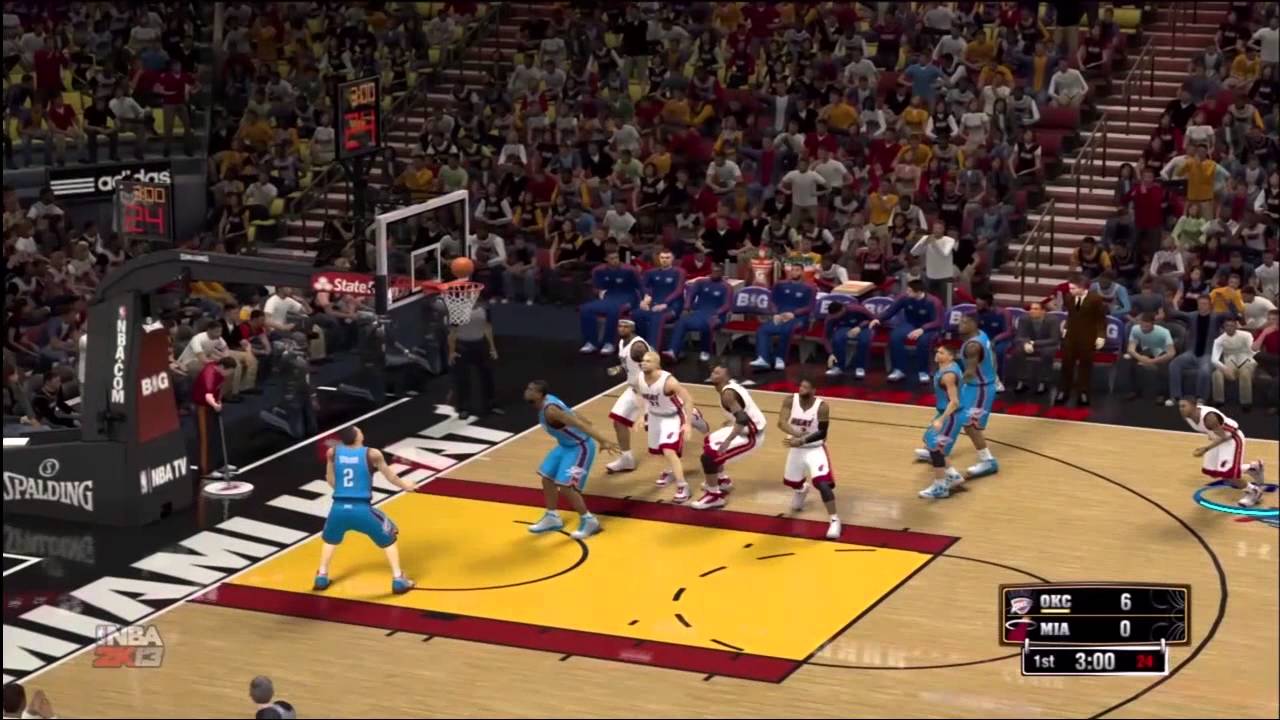 NBA 2K13 - Demo Gameplay (Nintendo Wii U Edition) - YouTube