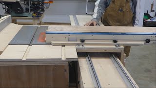 Make a sliding table saw