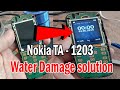 Nokia ta 1203 water damage solution 💯% Working  nokia ta 1203 (105) not on solution  nokia 1203 dead