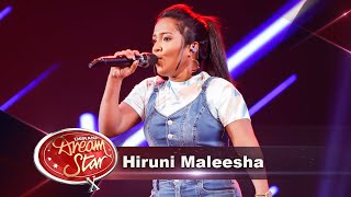 Nelum Male Pethi | Hiruni Maleesha (Dream Star Season 10)