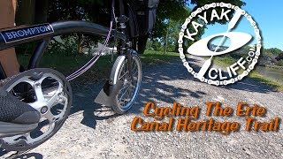 Cycling The Erie Canal Heritage Trail Lockport to Medina NY