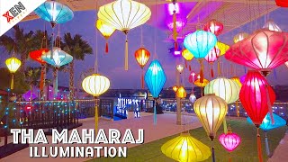 Seeing Lights during Christmas \u0026 New Year Festival at Tha Maharaj Illumination | XenTripper