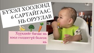 Хүүхдийг бүхэл хоолонд оруулах нь