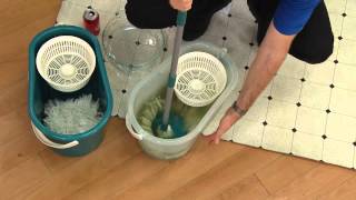 Fuller Brush Microfiber Rotating Mop w/ 2 Mop Heads and Spinner Bucket with Dan Hughes