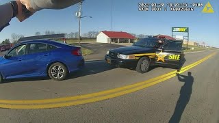 Dashcam footage shows high-speed chase with 'highly intoxicated' driver in Pickaway County