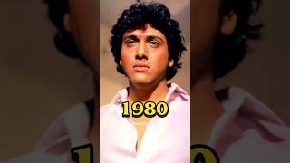 1980 to 2023 Age Evolution Bollywood Actor 👉 Govinda #govinda #ytshorts #viral #bollywood