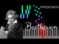 Beethoven | Sonata Op. 57 No. 23 F minor - 1st Movement | Visual Classical Piano